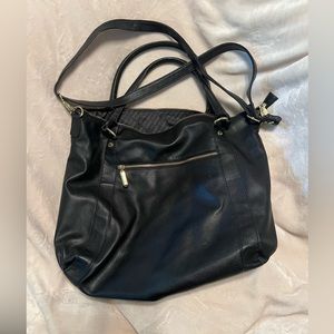 Steve Madden Black Hobo/Satchel Bag